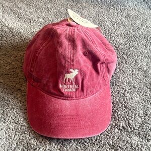 Montréal Canada Red Moose Baseball Cap